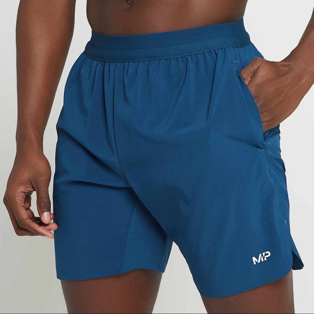 MP Men's Training Shorts Size Medium- Navy Blue MP Men’s Athletic Shorts